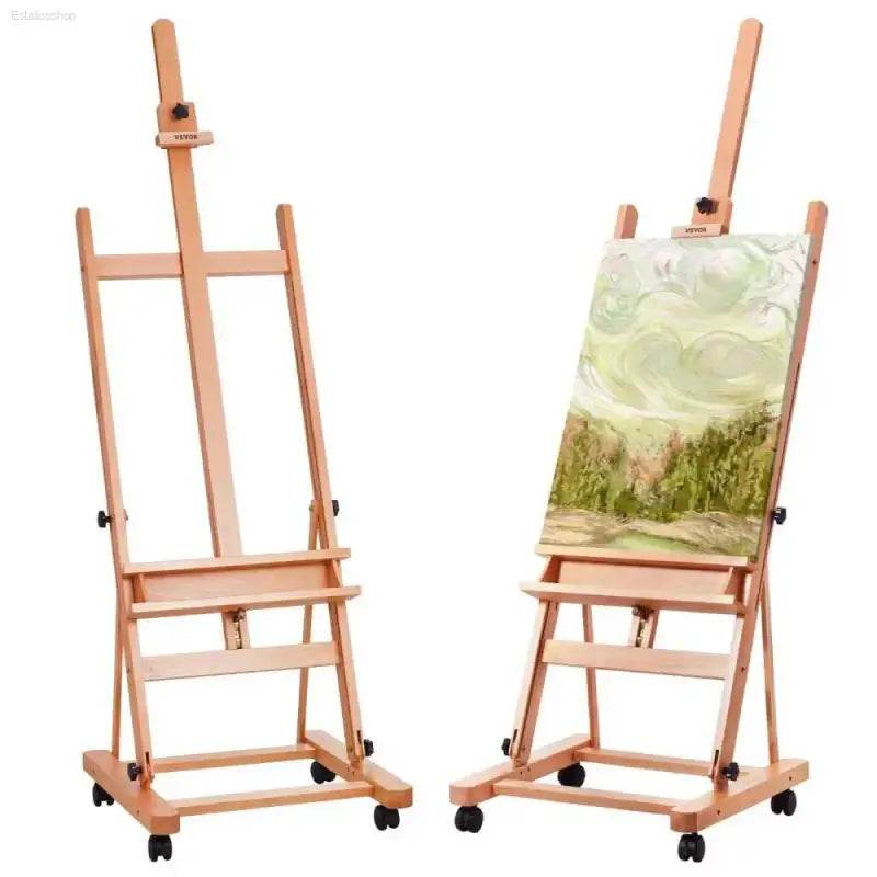 Unleash your Inner Artist with the Vevor Studio H-frame Easel! Here is a Product Description Following your Instructions: - Estalios