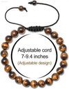 Tiger’s eye beaded bracelet.