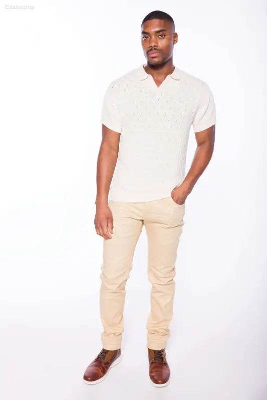 Man in casual attire.