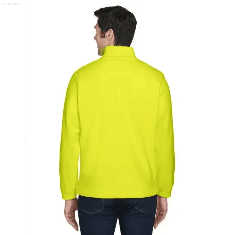 Unleash your Yellow Jacket Power now Product Description: Get Ready to Experience Ultimate Comfort and Style with our Vibrant Yellow Fleece Jacket. this Isn - Estalios