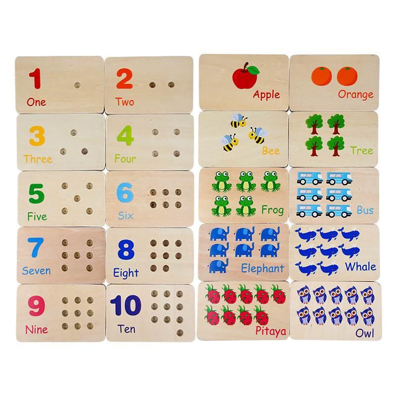 Unlock Fun with Wooden Number Blocks for Counting Magic! - Estalios