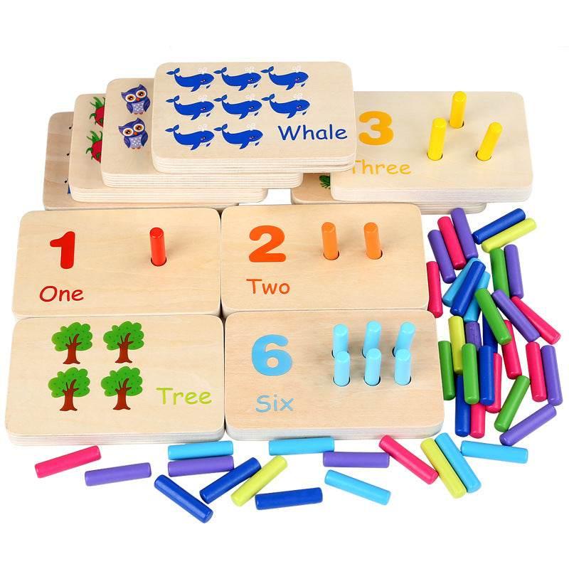 Unlock Fun with Wooden Number Blocks for Counting Magic! - Estalios