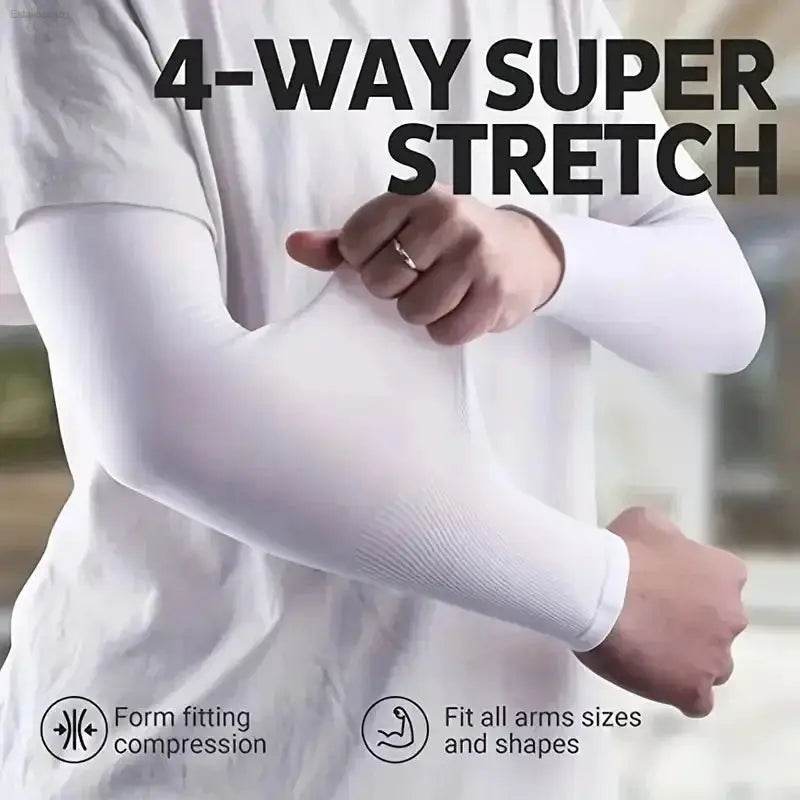 UV Protection Sleeves - 3 Pairs of Breathable Sun Shields for Sports & Outdoor Activities - Estalios