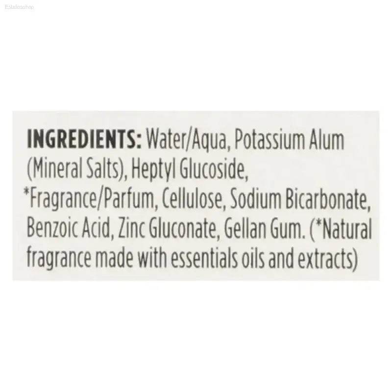 Vanilla Jasmine Deodorant: Unleash Freshness! **Crystal Vanilla Jasmine Mineral Deodorant Roll-On: Naturally Fresh All Day** Experience - Estalios