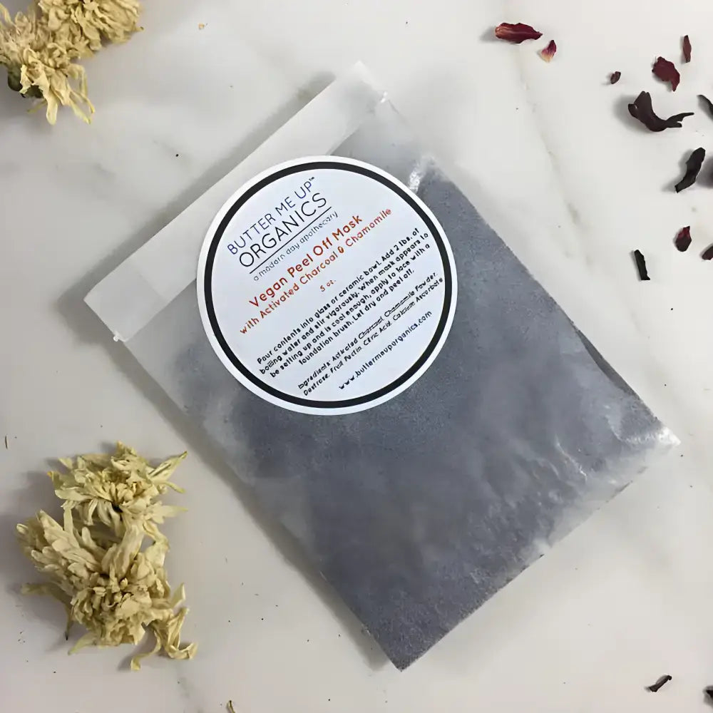 Vegan Activated Charcoal Peel Superhero Skin mask for a refreshing charcoal peel experience