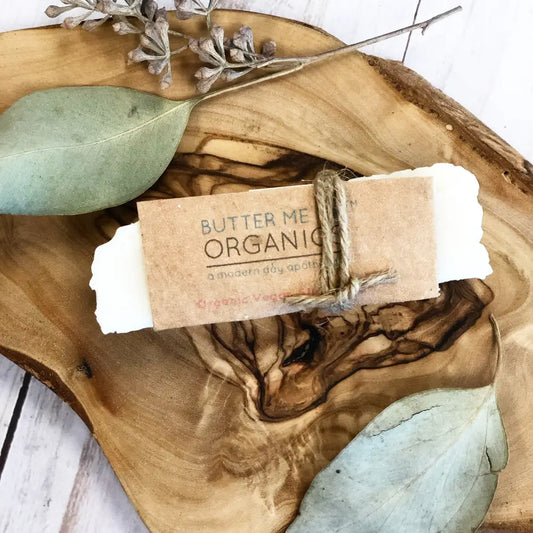 Wrapped Organic Butter Bar for Vegan Stain Stick Works Magic on tough stains