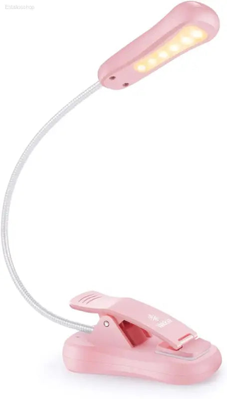Vekkia Rechargeable 3000K LED Book Light - Perfect Clip-On Reading Light for Cozy Bedtime Reading
