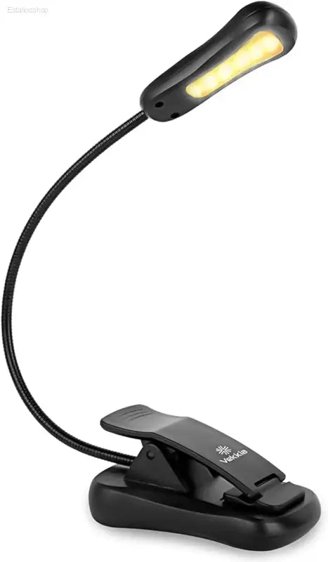 Vekkia Rechargeable 3000K LED Book Light - Perfect Clip-On Reading Light for Cozy Bedtime Reading