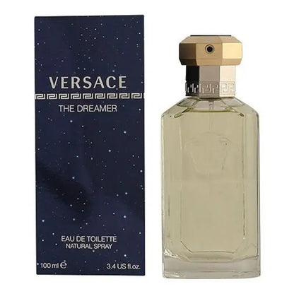 Versace The Dreamer cologne displayed in Versace men’s perfume packaging