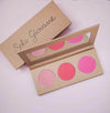 Versatile Blush Palette with Three Shades for Easy Glam - Estalios