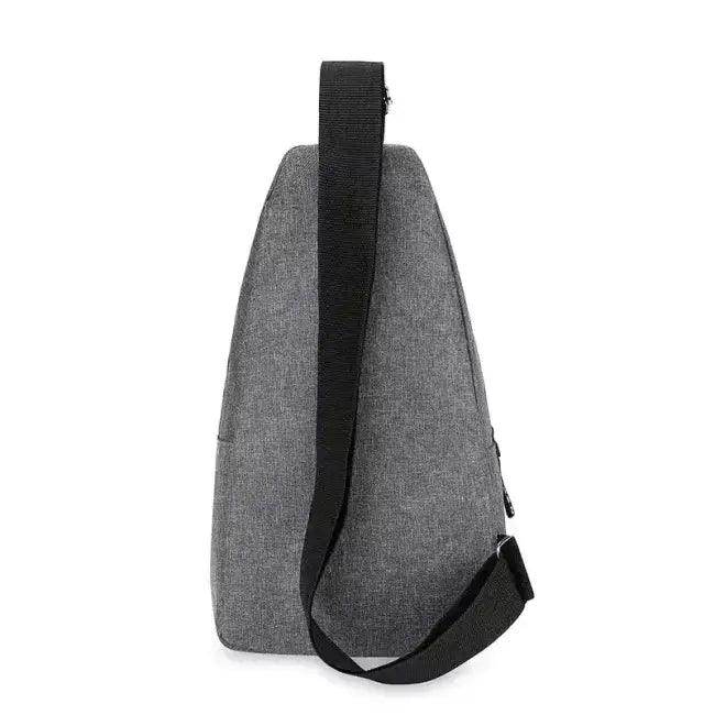 Versatile Gray and Black Sling Bags for Men’s Crossbody Fashion - Estalios
