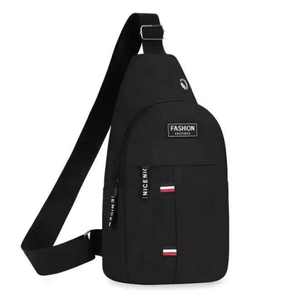 Versatile Gray and Black Sling Bags for Men’s Crossbody Fashion - Estalios
