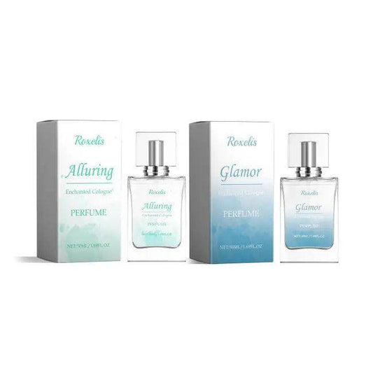 Versatile Perfume Display Set with Two Bottle Elegance - Estalios