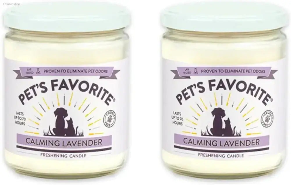 Very Berry Pet Odor Candle with Clean Burning Formula for Pet Lovers - EstaliosShop