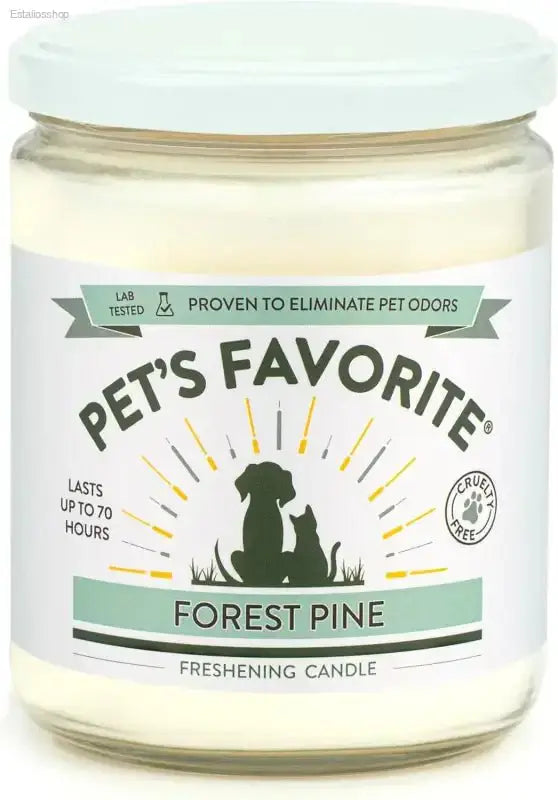 Very Berry Pet Odor Candle with Clean Burning Formula for Pet Lovers - EstaliosShop