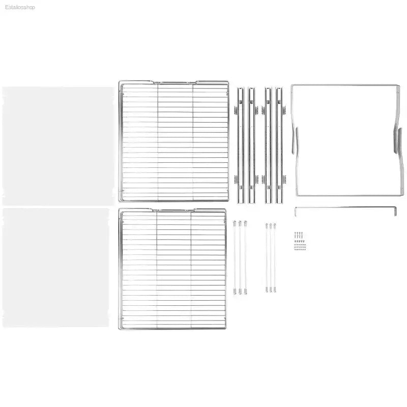 VEVOR 2 Tier Pull Out Cabinet Organizer with Heavy Duty Slide Out Shelves for Kitchen and Bathroom Storage - EstaliosShop