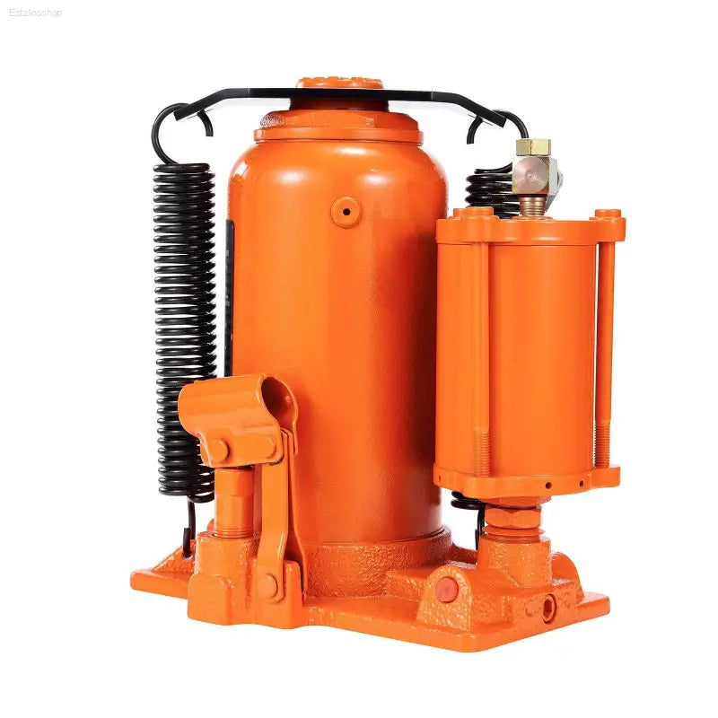 VEVOR Air Hydraulic Bottle Jack, 20 Ton/40000 LBS All Welded Bottle Jack, 10.4-19.7 inch Lifting Range, Manual Handle and Air Pump, for Car, Pickup, Truck, RV, Auto Repair, Industrial Engineering - Estalios