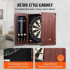 VEVOR Dartboard Cabinet Set with Official Size 18 Inch Dartboard for Recreational and Competitive Players - EstaliosShop