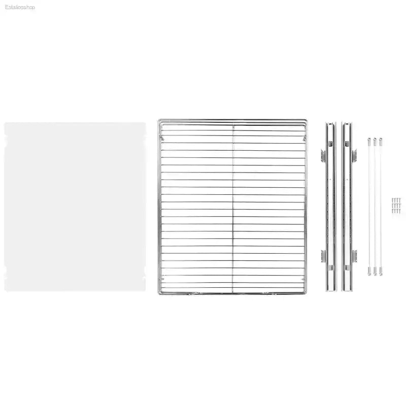 VEVOR Pull Out Cabinet Organizer with Heavy Duty Chrome - Plated Steel for Efficient Kitchen Storage - EstaliosShop