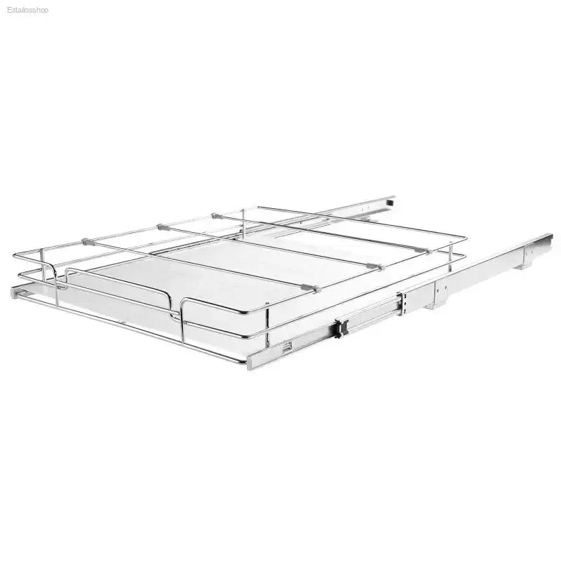 VEVOR Pull Out Cabinet Organizer with Heavy Duty Chrome - Plated Steel for Efficient Kitchen Storage - EstaliosShop