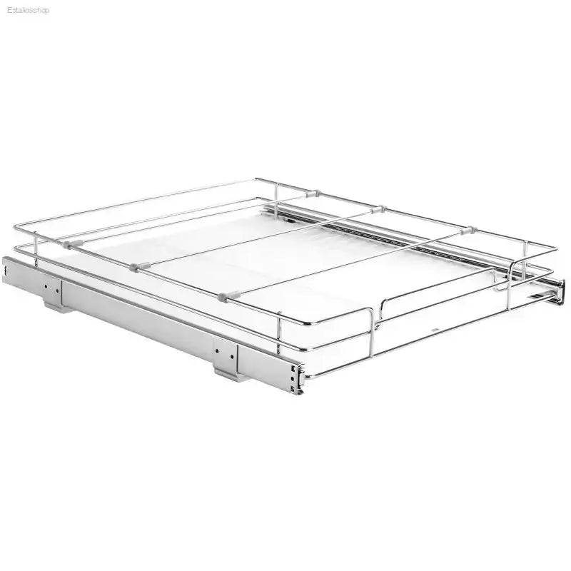 VEVOR Pull Out Cabinet Organizer with Heavy Duty Chrome - Plated Steel for Efficient Kitchen Storage - EstaliosShop