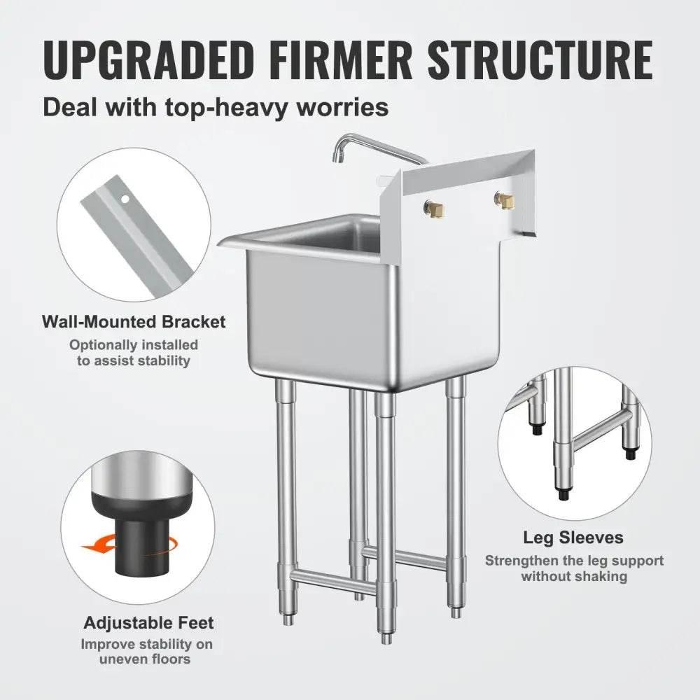 Unleash the Power of Stainless Steel Sinks and Faucets - Estalios
