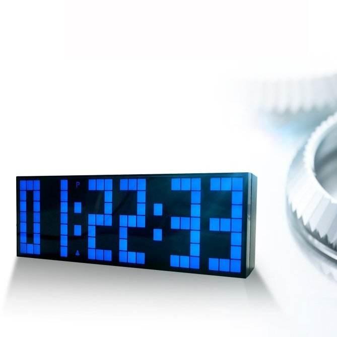Vibrant Dual Tone Digital Clock: Stylish Timekeeping Solution - Estalios