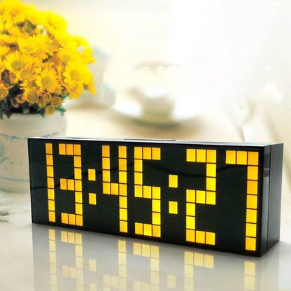 Vibrant Dual Tone Digital Clock: Stylish Timekeeping Solution - Estalios