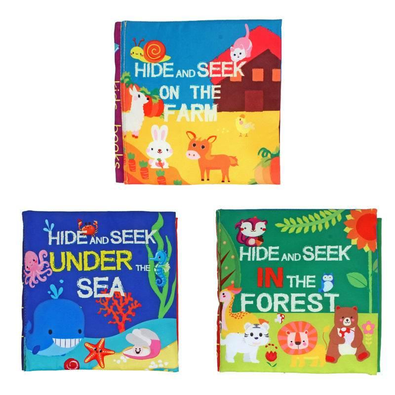 Vibrant Hugs: Colorful Soft Baby Book Trio That Spark Joy! - Estalios