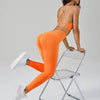 Vibrant Light Blue Ribbed Athletic Set Unleash Your Athletic Edge - Estalios