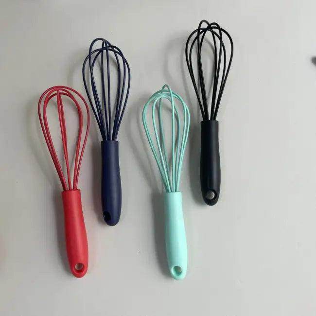 Vibrant Silicone Whisks for Fun and Easy Mixing - Estalios