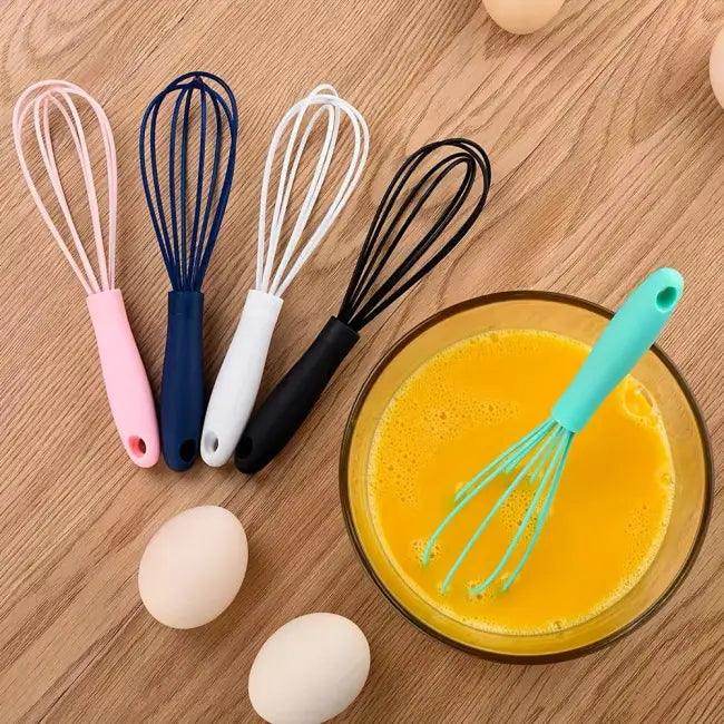 Vibrant Silicone Whisks for Fun and Easy Mixing - Estalios