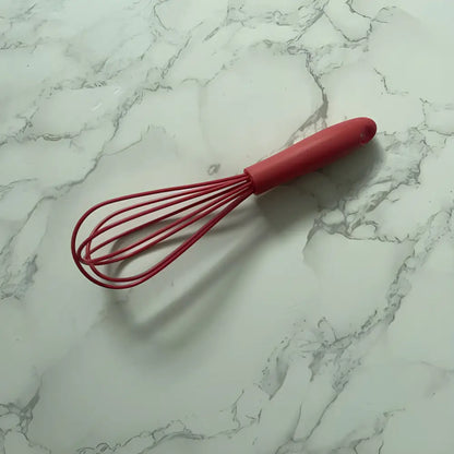 Red Vibrant Mini Silicone Whisk, a must-have silicone whisk essential for your kitchen