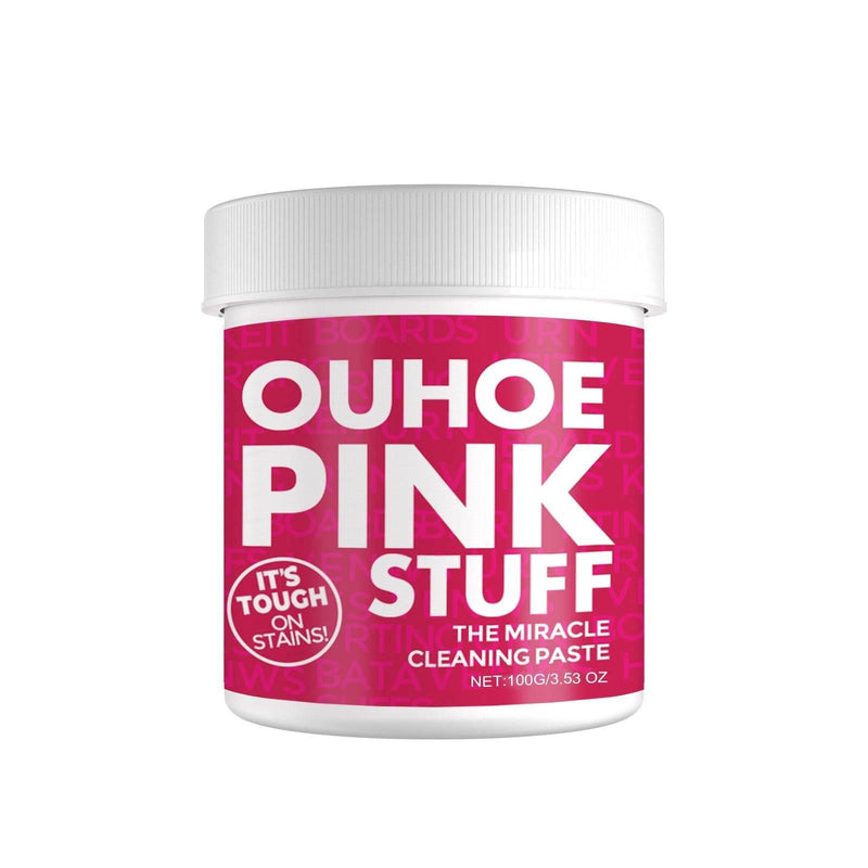 Vibrant Pink Cleaning Paste for a Sparkling Space