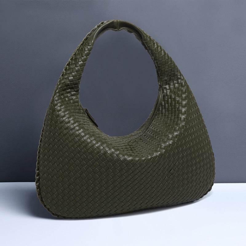 Vibrant Woven Leather Hobo Bags for Effortless Chic Style - Estalios