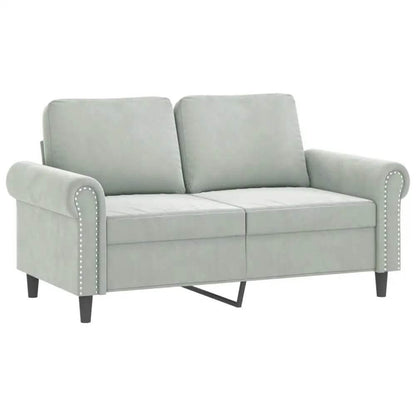 vidaXL Sofa Set Light Grey - Estalios