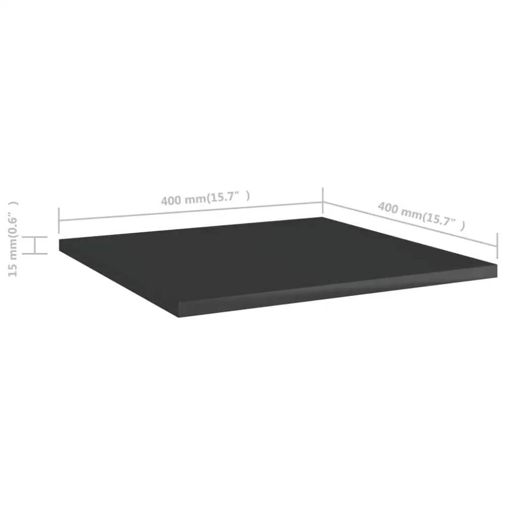Defy Gravity: Black Floating Bookshelf Boards! - Estalios