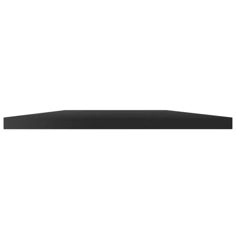Defy Gravity: Black Floating Bookshelf Boards! - Estalios