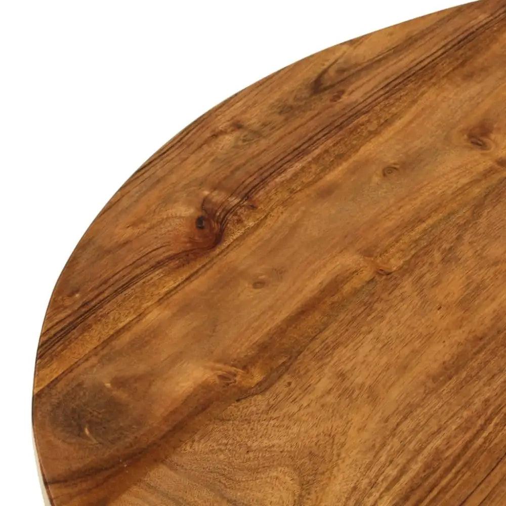 vidaXL Coffee Table Honey brown and black - Estalios