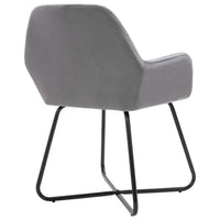 Velvet Gray Glam: Seize the Seating Sensation! - Estalios