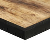 Industrial Edge Solid Mango Wood Dining Table **product Description:** Elevate your Dining Space with our Stunning Table, a Perfect Blend of Rustic - Estalios