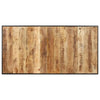 Industrial Edge Solid Mango Wood Dining Table **product Description:** Elevate your Dining Space with our Stunning Table, a Perfect Blend of Rustic - Estalios