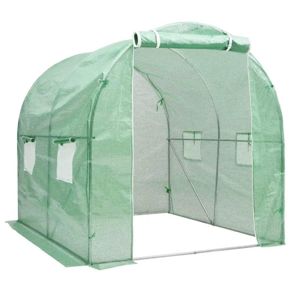 Grow Big Now: Steel Frame Greenhouse! Unleash your Inner Gardener with our Awesome Greenhouse! this Thing has Everything you Need to Get Growing Right Away - Estalios