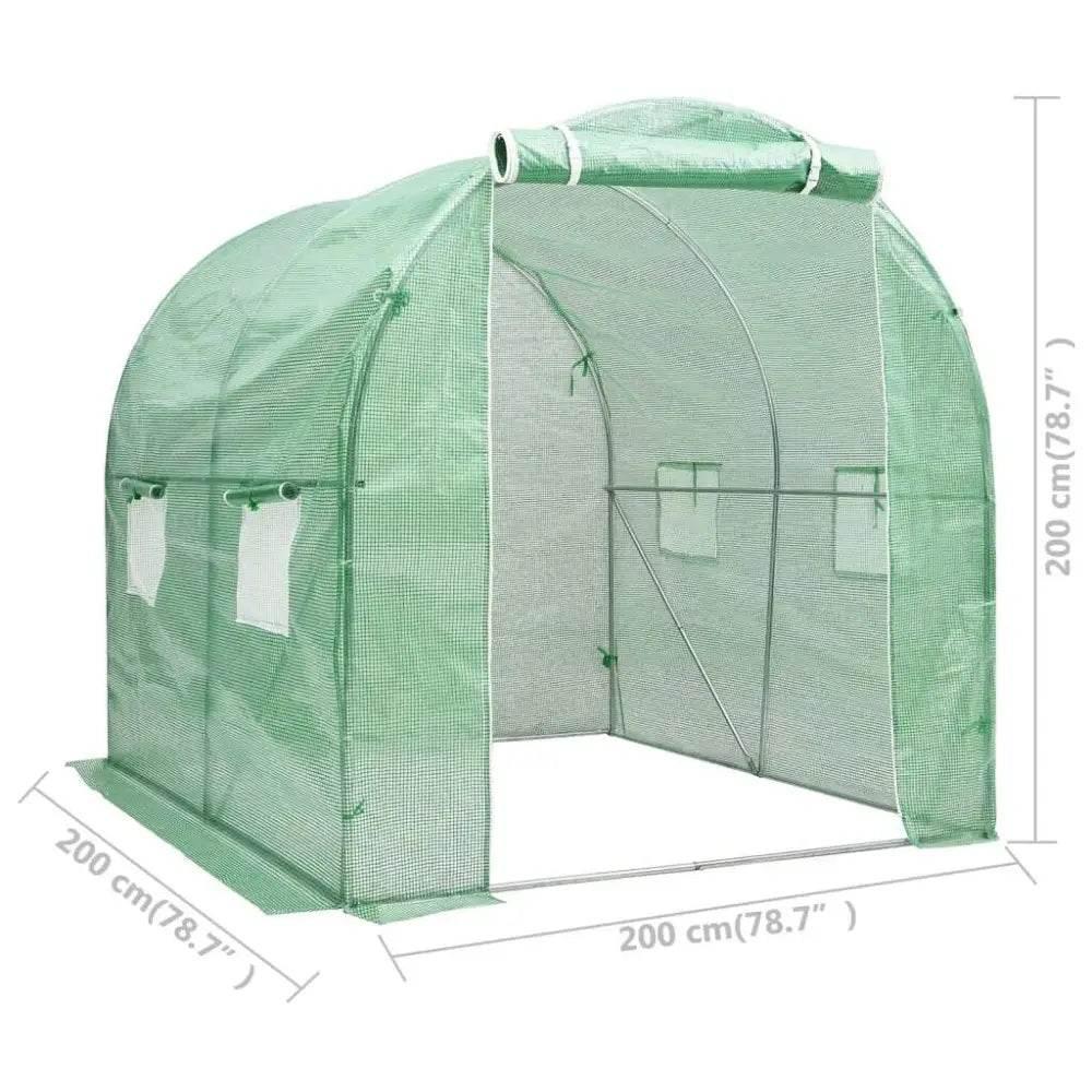 Grow Big Now: Steel Frame Greenhouse! Unleash your Inner Gardener with our Awesome Greenhouse! this Thing has Everything you Need to Get Growing Right Away - Estalios