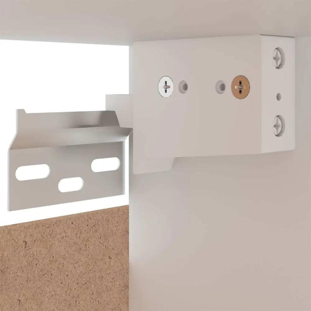 vidaXL Hanging Cabinet Concrete grey Engineered wood Modern - Estalios