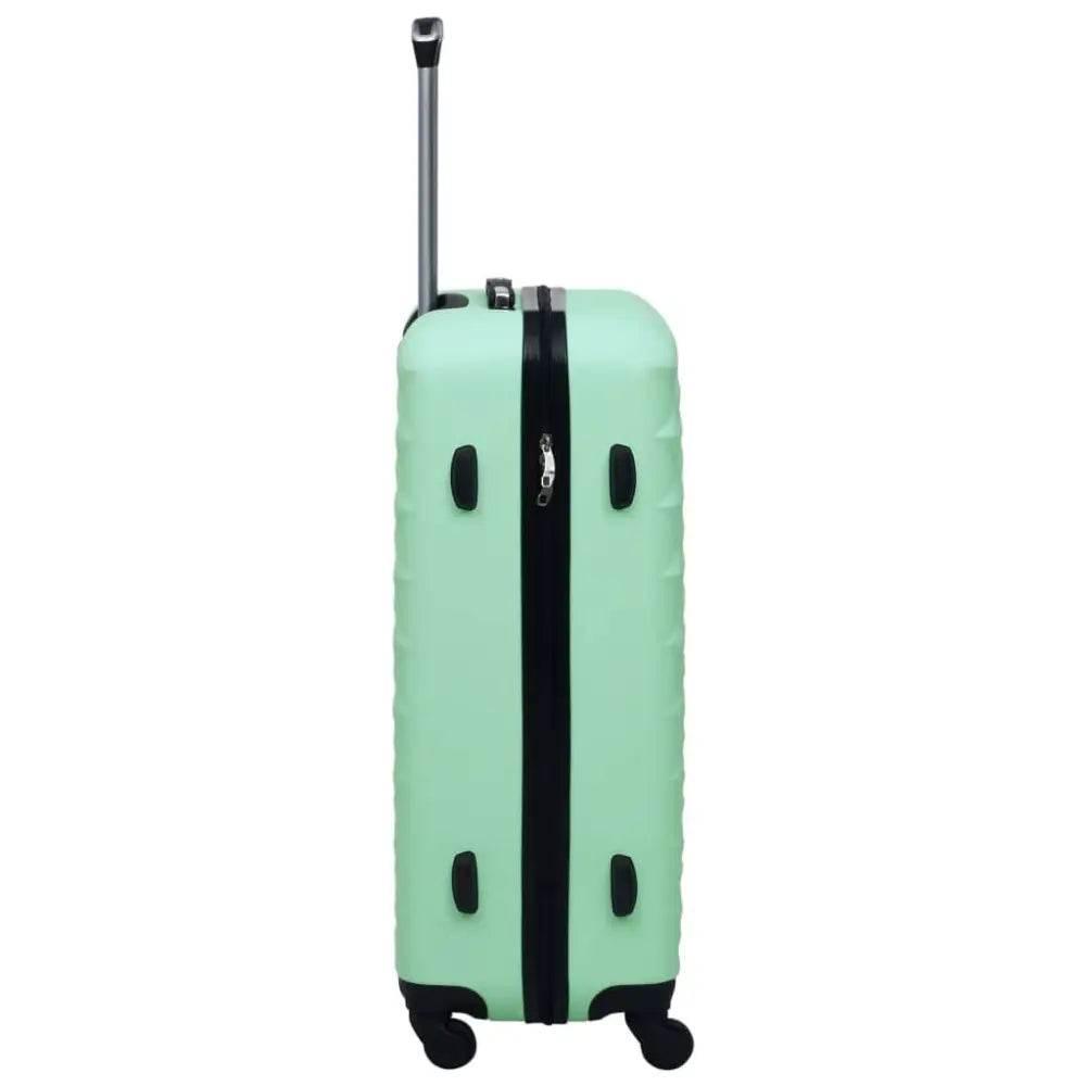 vidaXL Hardcase Trolley Mint ABS for Safe Travel - Estalios