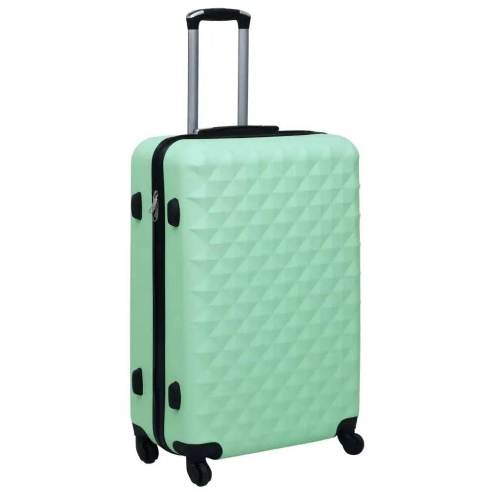 vidaXL Hardcase Trolley Mint ABS for Safe Travel - Estalios