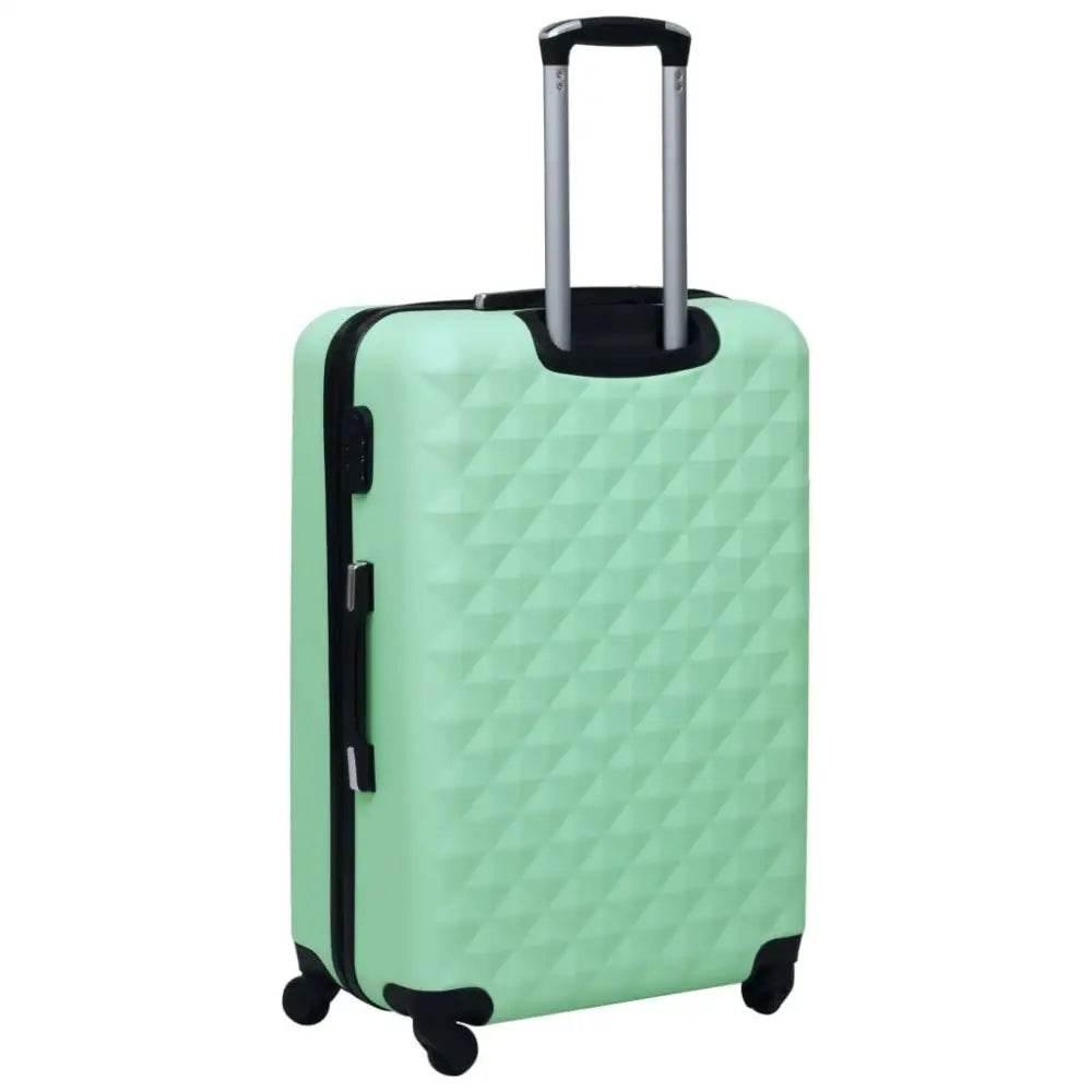 vidaXL Hardcase Trolley Mint ABS for Safe Travel - Estalios