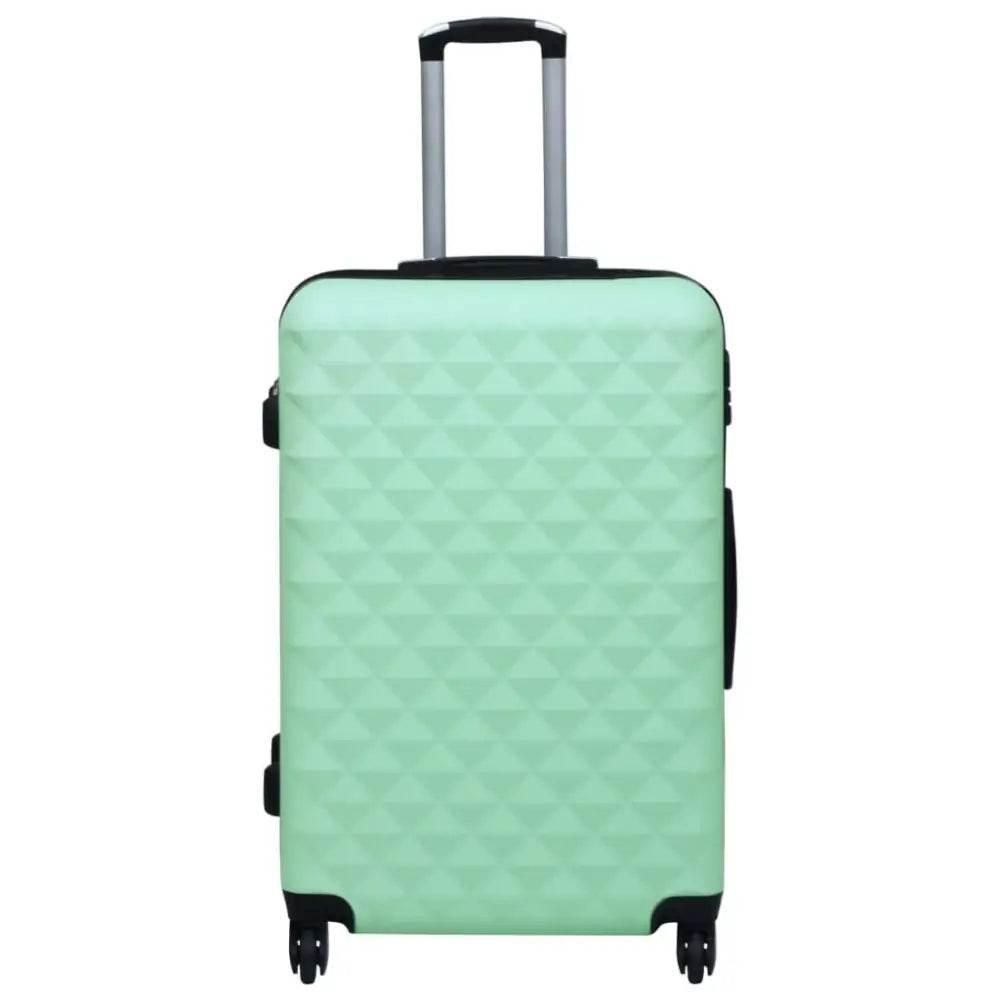 vidaXL Hardcase Trolley Mint ABS for Safe Travel - Estalios