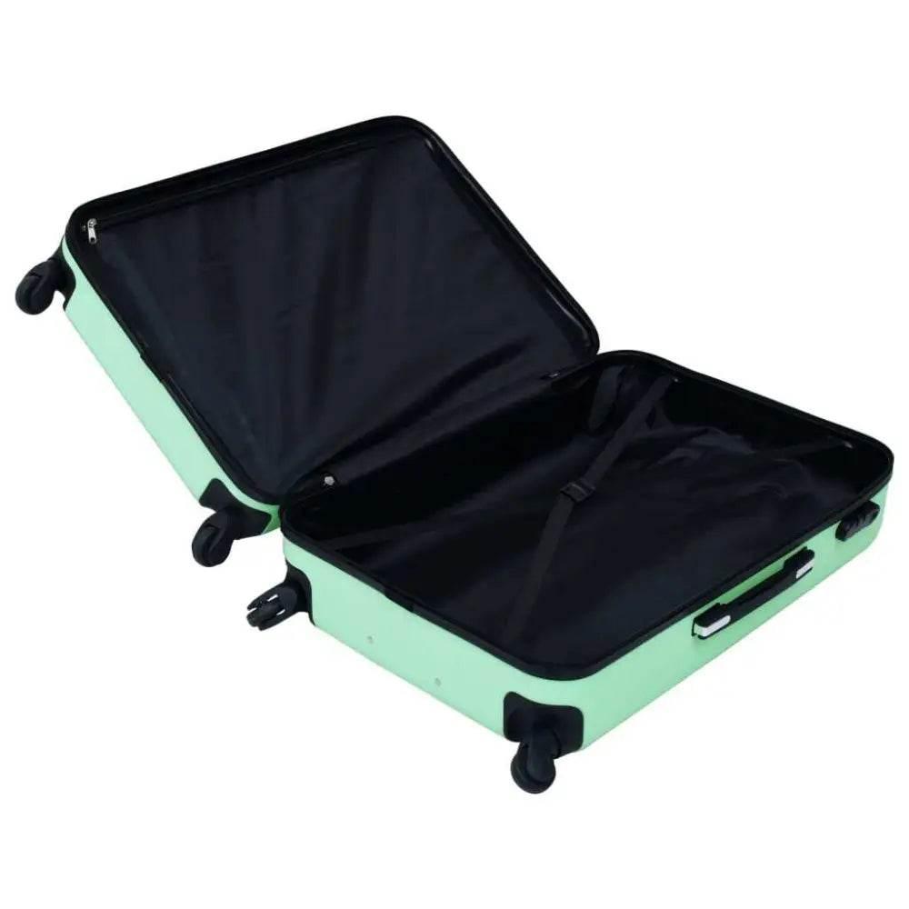 vidaXL Hardcase Trolley Mint ABS for Safe Travel - Estalios